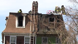 Four homes damaged in Baltimore City fire