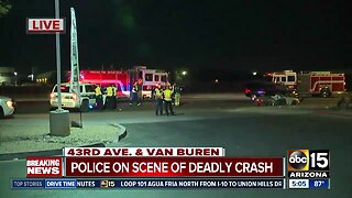 Deadly crash in Phoenix under investigation