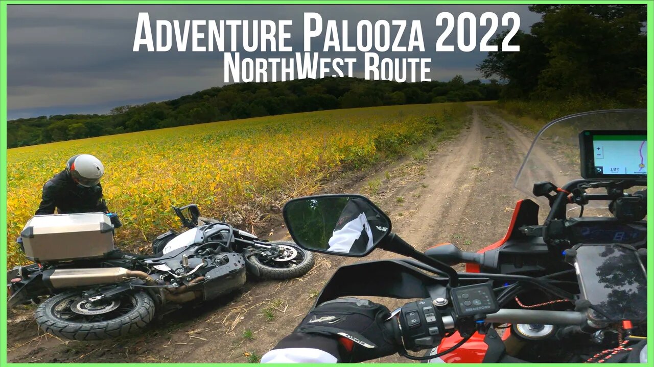Adventure Palooza 2022 NW Route on Big Bikes