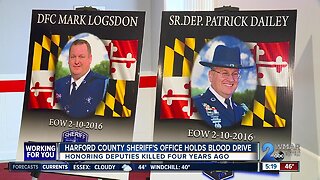 Harford County Sheriff's Office holds blood drive