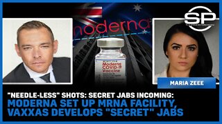 "Needle-less" Jabs Incoming: Moderna Set Up mRNA Facility, Vaxxas Develops "Secret" Jabs