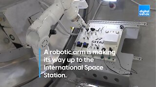 Robotic Arm to the International Space Station