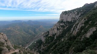 Mountain and Monastery of Montserrat. Barcelona