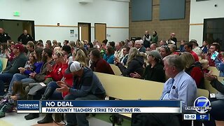 Park County teachers remain on strike