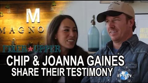 Chip & Joanna Gaines of HGTV’s “Fixer Upper” Share their Testimony and Encouraging Journey