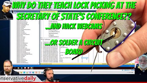 Secretary of States Conferences Teaches LOCK PICKING? And My Message to Our Clerks!