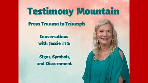 Conversations with Jessie Czebotar#12 - Signs, Symbols and Discernment