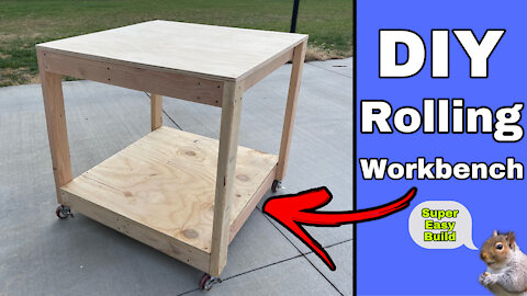 How To Build A Simple Rolling Workbench: A Beginner Friendly Build