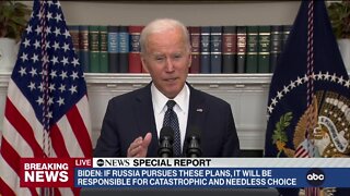 Biden convinced Putin will invade Ukraine