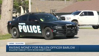 Raising Money For Fallen Officer Barlow