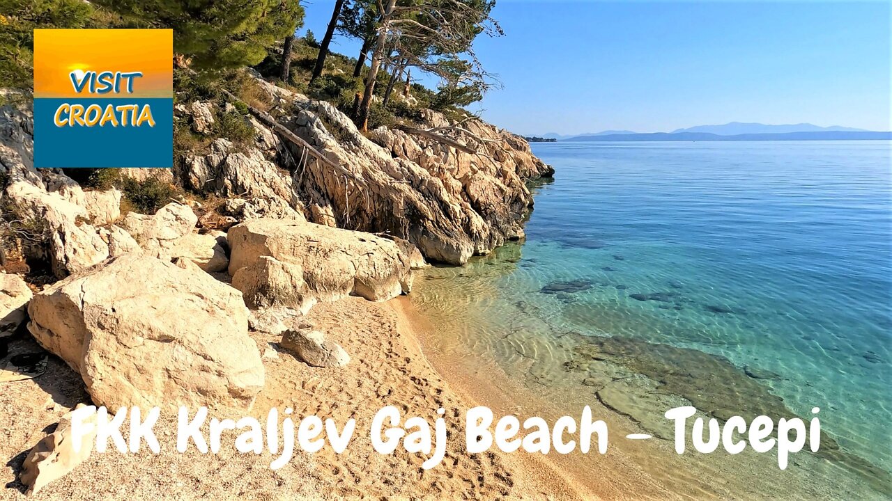 Fkk Kraljev Gaj Beach Tucepi In Croatia 1889