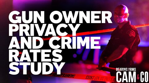Study examines gun owner privacy and crime rates