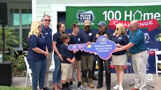 Veteran, family receive new home in Port St. Lucie