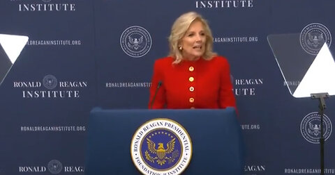 Jill Biden Tells Audience After Lack of Applause During Speech: 'I Thought You Might Clap'