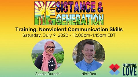 #Nowar2022 Training: Nonviolent Communication Skills