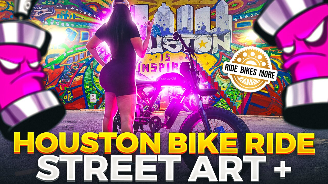 Discover Houston's Vibrant Charm: Bike Ride through Street Art 