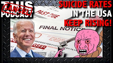 U.S. Suicide Rate Increases Under Biden! Higher than During COVID Pandemic!