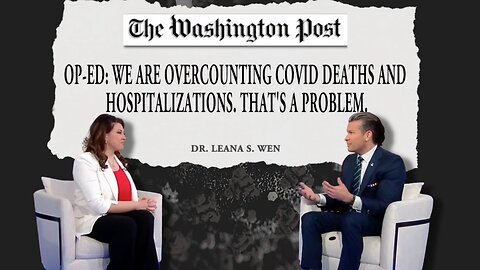 Liberal Washington Post: "We're Overcounting COVID Deaths"