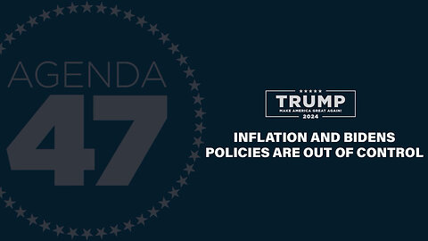 WATCH: President Trump Rips Biden for Out of Control Inflation 5/26/2023