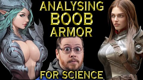 Analysing fantasy BOOB ARMOR designs, for science!