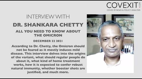 Dr. Shankara Chetty - The Omicron Variant All You Need to Know!