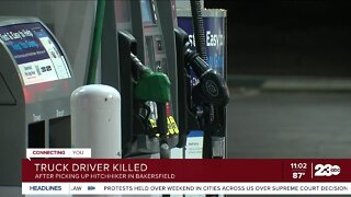 Truck driver killed in Avenal after picking up hitchhiker in Bakersfield