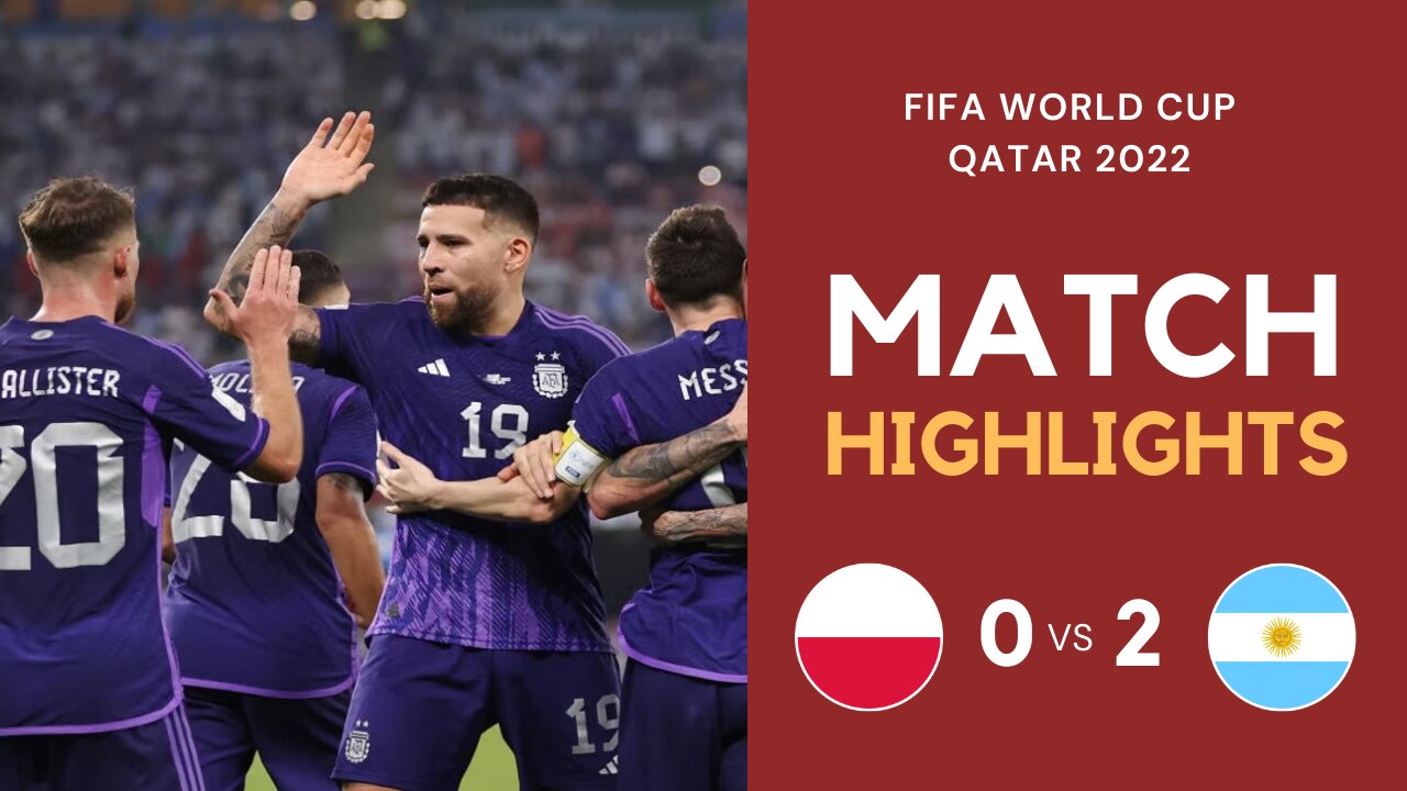 Match Highlights - Poland 0 vs 2 Argentina