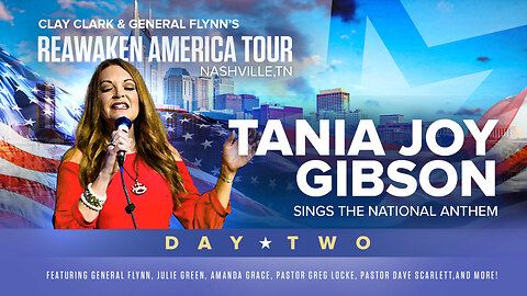 The Great Reset versus The Great ReAwakening | Tania Joy Gibson | Sings the National Anthem
