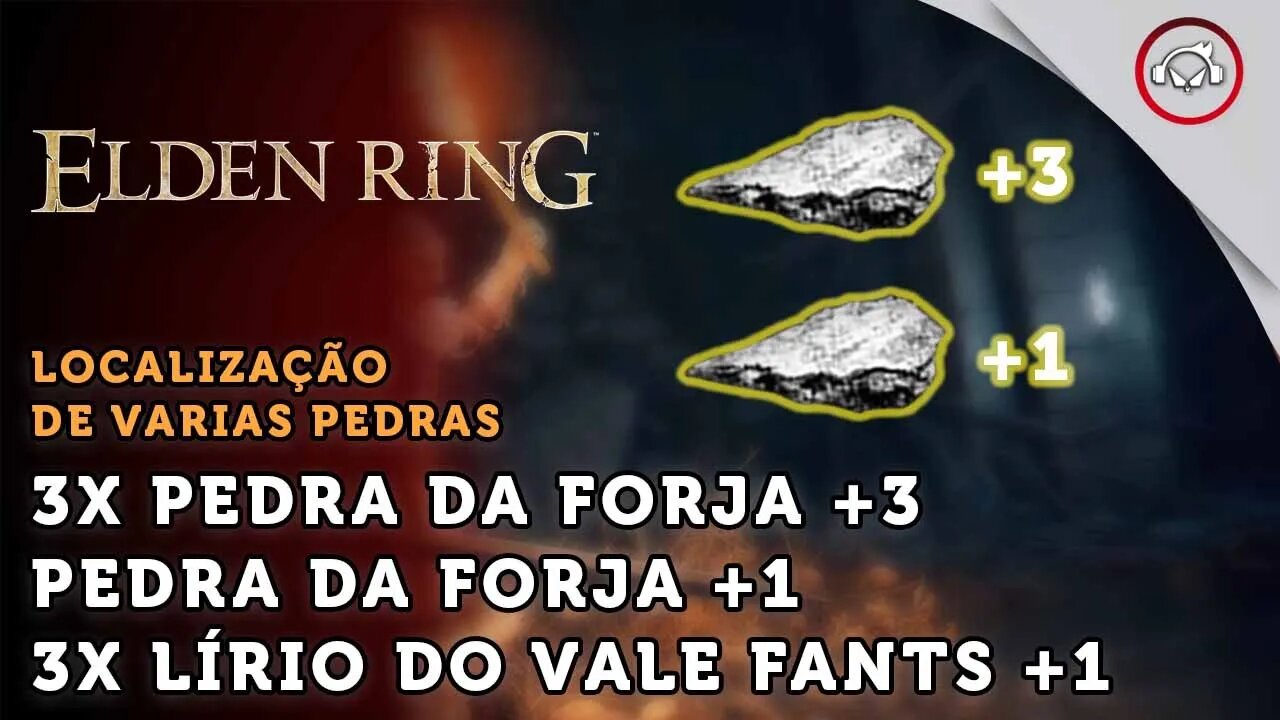 Como encontrar Pedras de Forja normais e Sombrias em Elden Ring