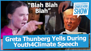 Greta Thunberg Yells During Youth4Climate Speech
