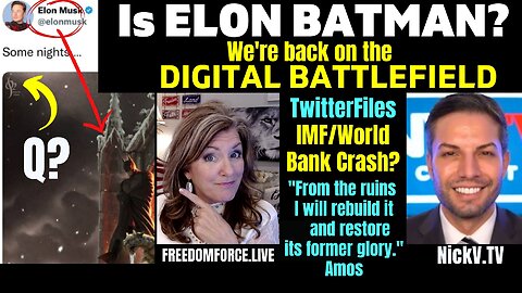 Is Elon Batman? Twitterfiles, World Bank, Amos Promises 12-27-22