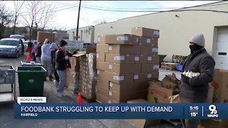 Food bank struggling to keep up with demand