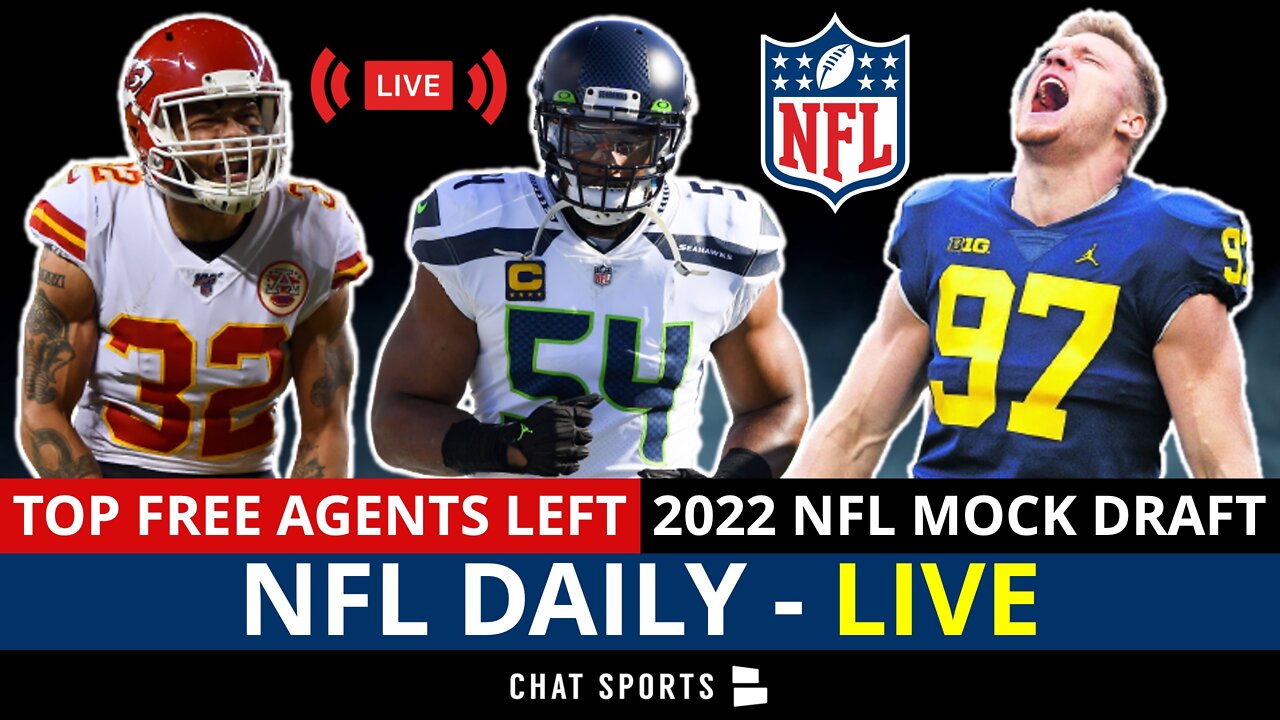 NFL Daily Live On Bobby Wagner, Tyrann Mathieu, Top Free Agents