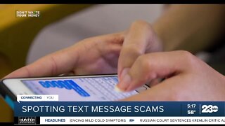 Don't Waste Your Money: Warning signs that a text message may be a scam