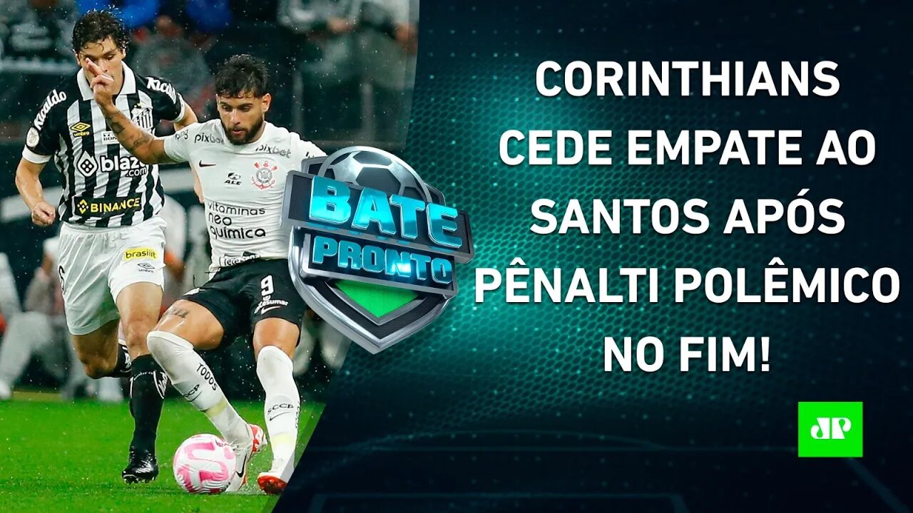 Empate POLÊMICO entre Corinthians e Santos