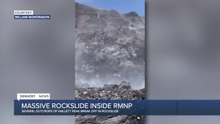 Rockslide reported on south side of Hallett Peak in Rocky Mountain National Park