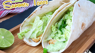 Light summer taco recipe