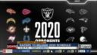 Raiders to release 2020 schedule today via livestream