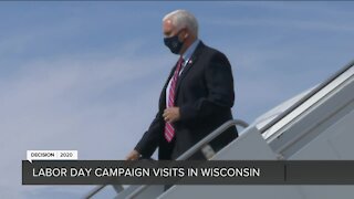 VP Mike Pence, VP candidate Kamala Harris both visit Wisconsin on Labor Day