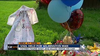 Family holds vigil, scatters M&Ms for Wilmington shooting victim