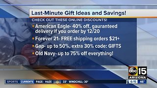 Last-minute holiday savings and gift ideas