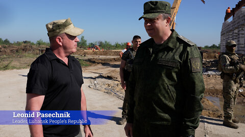 World Exclusive! I interview the Leader of the Luhansk People's Republic!