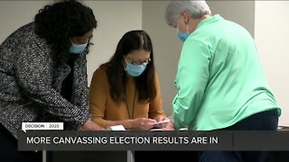 Canvassing election results continue to come in, election misinformation and fraud allegations are discussed