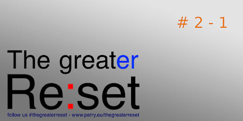 the greater reset - 2 - part 1
