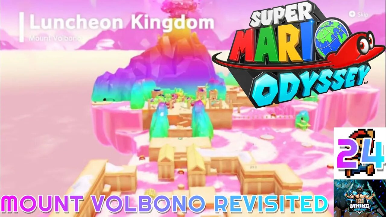 Super Mario Odyssey Playthrough Part 24: Mount Volbono Revisited