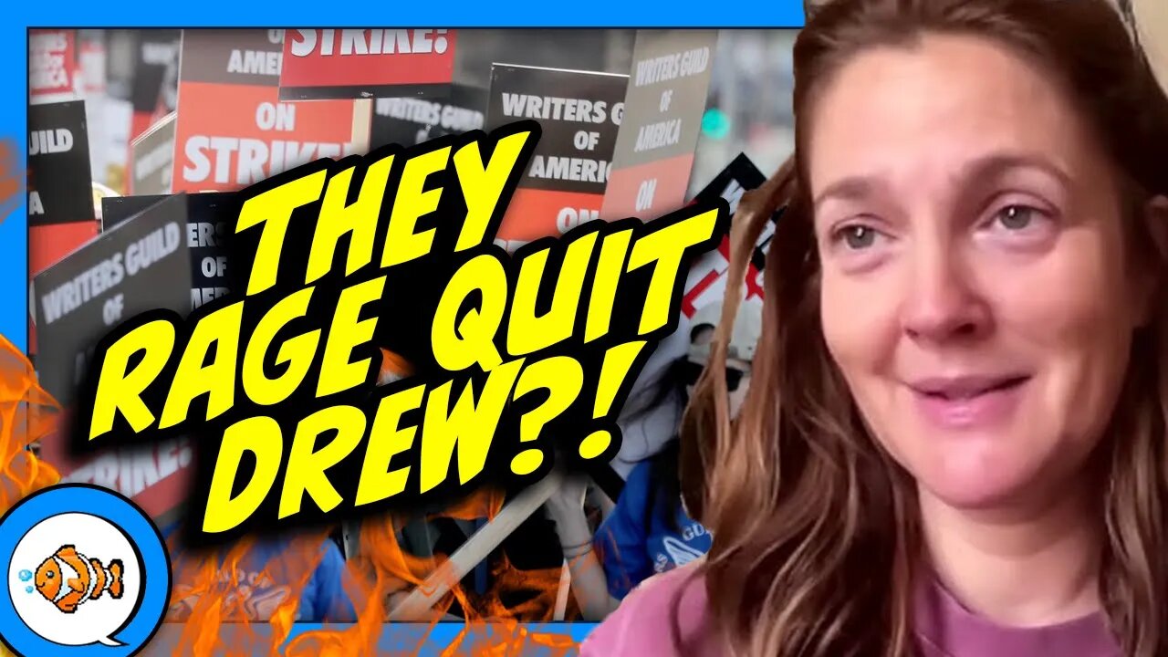 Hollywood Writers Rage Quit The Drew Barrymore Show