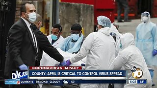 County: April is critical to control virus spread