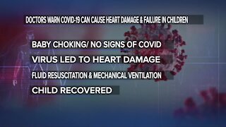 Doctors warn COVID-19 can cause heart damage and failure in children