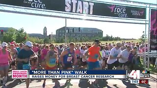 More than pink walk raises money for cancer research