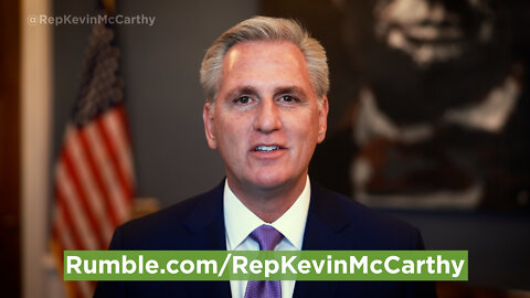 Kevin McCarthy Joins Rumble!